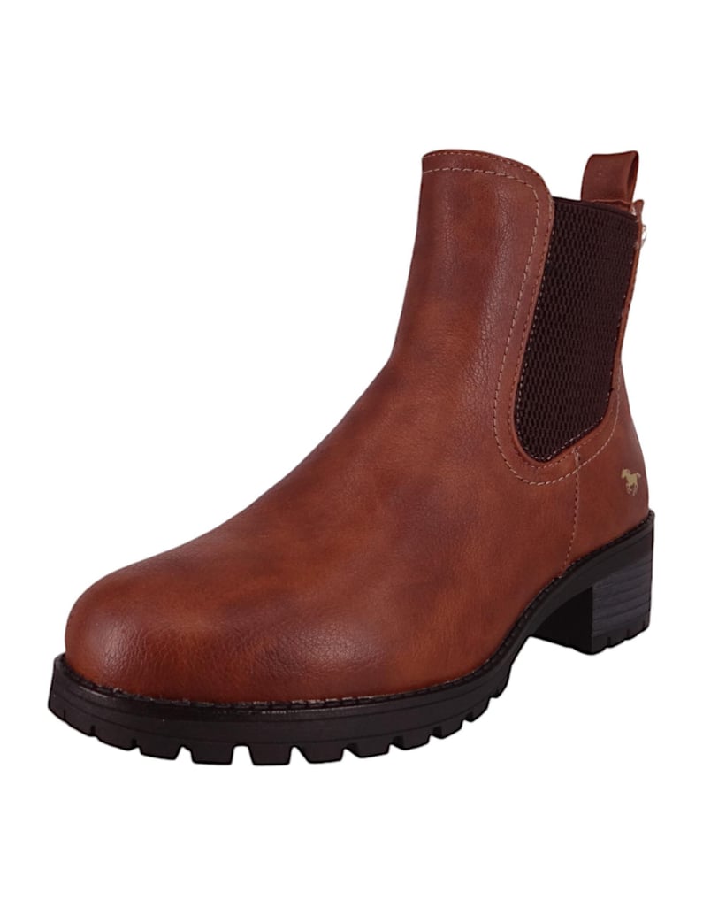 Mustang-Stiefeletten-braun