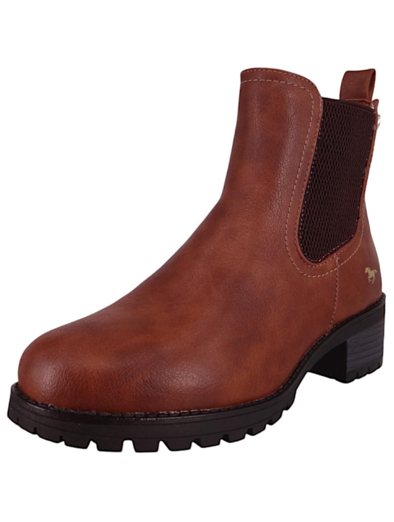 Mustang-Stiefeletten-braun