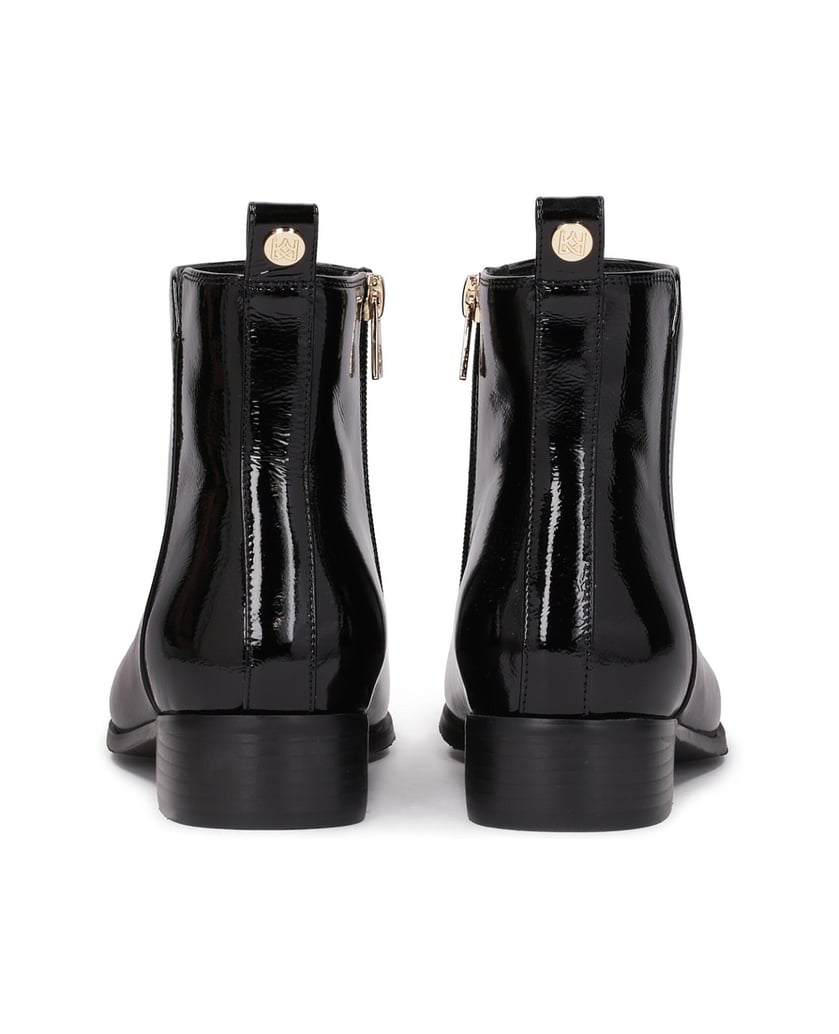 Kazar-Schwarze-Stiefel-mit-minimalistischem-Schaft-schwarz