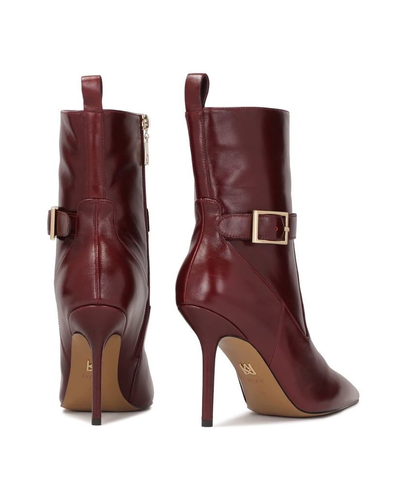 Kazar-Kastanienbraune-Stiefel-mit-spitzen-Zehen-rot