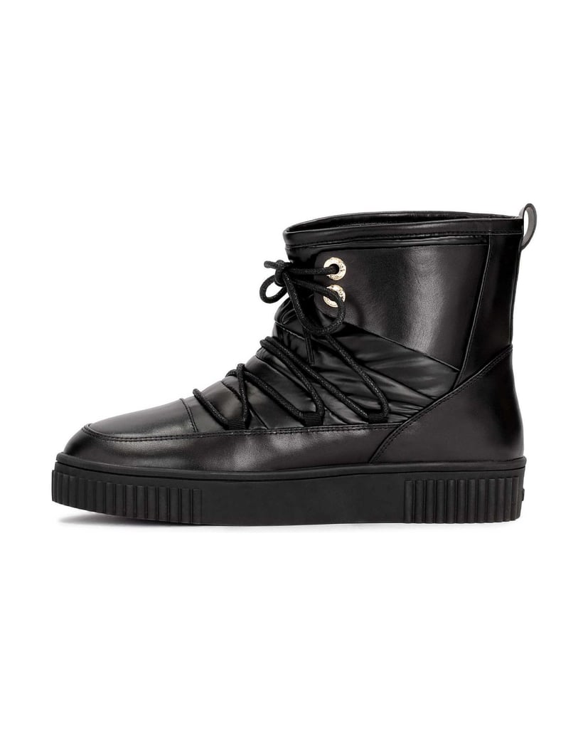 Kazar-Slip-on-Sneakers-mit-gerader-Sohle-schwarz