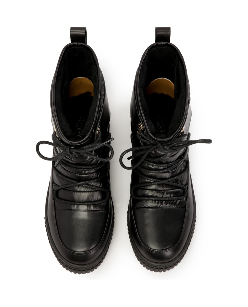 Kazar-Slip-on-Sneakers-mit-gerader-Sohle-schwarz