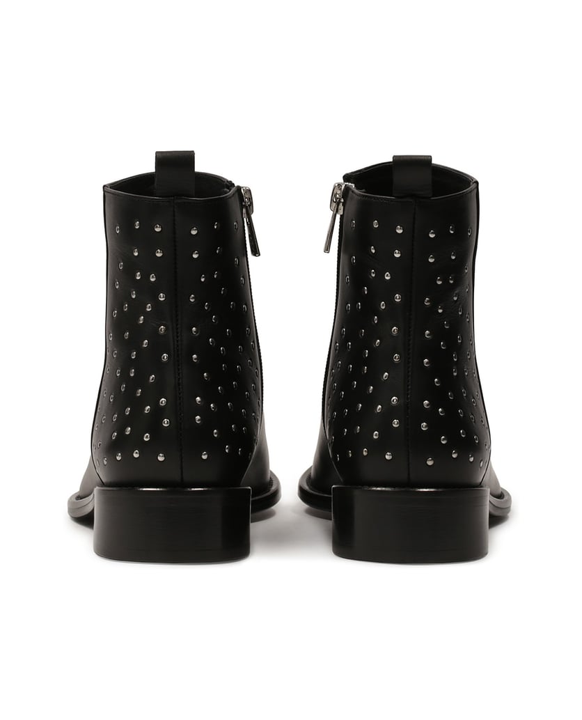 Kazar-Klassische-Stiefel-mit-Reißverschluss-auf-flacher-Sohle-schwarz