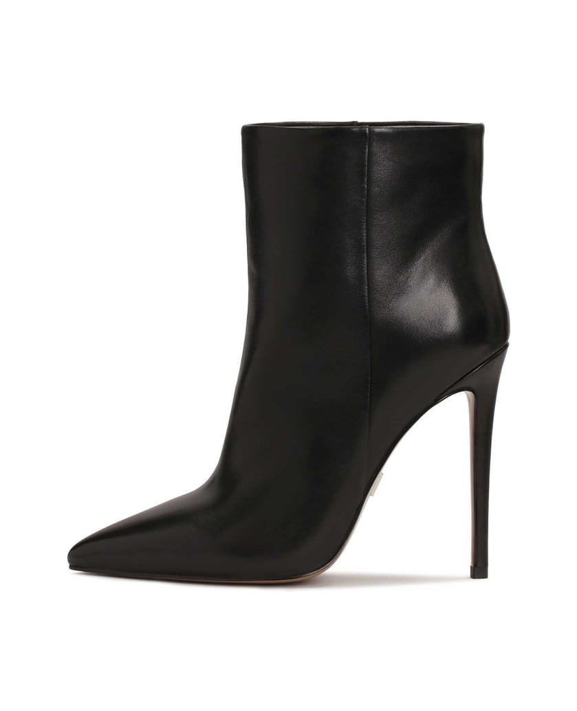 Kazar-Hochhackige-Stiefel-mit-Schlupfschaft-schwarz