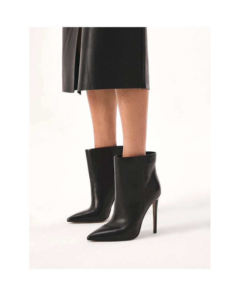 Kazar-Hochhackige-Stiefel-mit-Schlupfschaft-schwarz