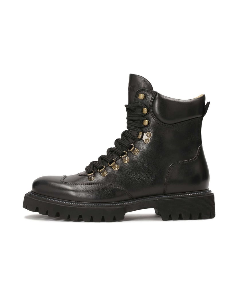 Kazar-Schwarzer-Allzweckstiefel-für-Männer-mit-Treppensohle-schwarz