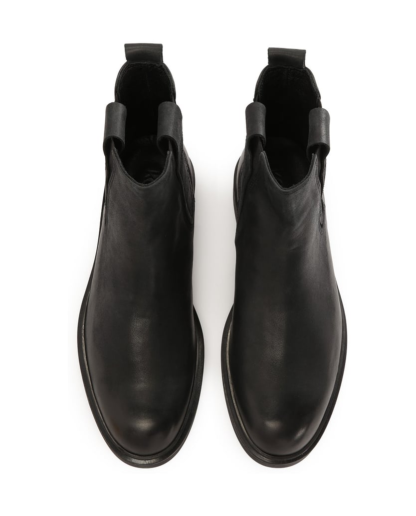 Kazar-Chelsea-Stiefel-aus-Leder-mit-verziertem-Elastikeinsatz-schwarz