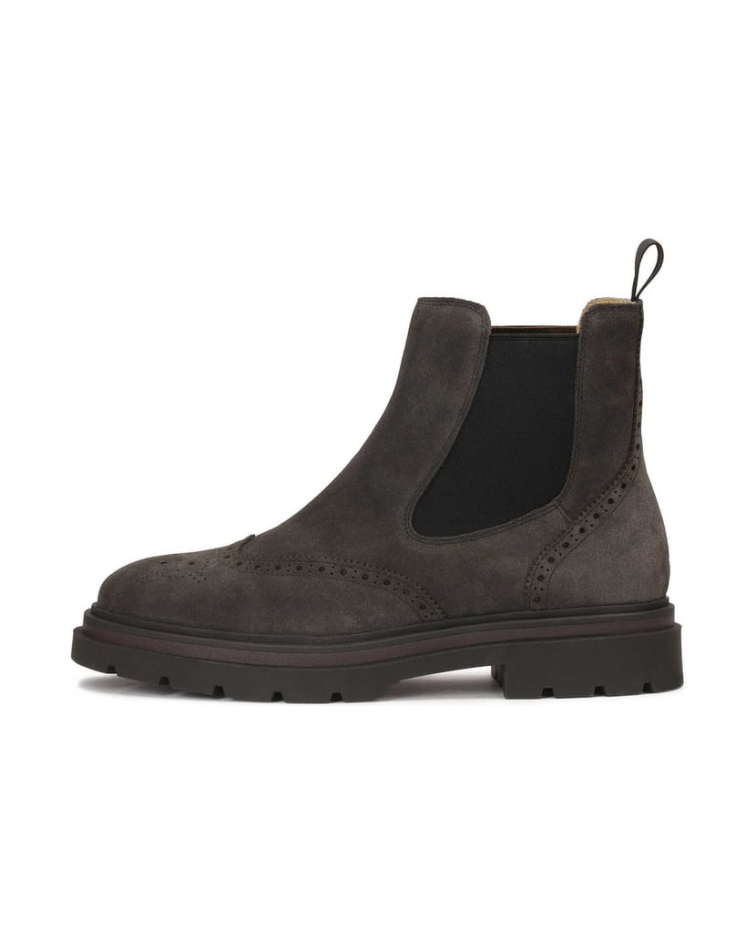 Kazar-Braune-Chelsea-Stiefel-aus-Wildleder-mit-Ornamenten-braun