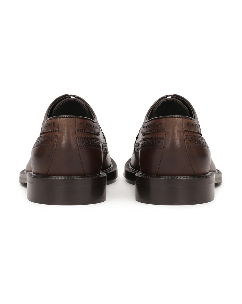 Kazar-Elegante-Brogue-Schuhe-aus-braunem-Leder-für-Männer-braun
