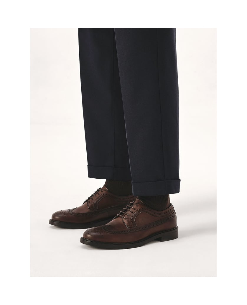 Kazar-Elegante-Brogue-Schuhe-aus-braunem-Leder-für-Männer-braun