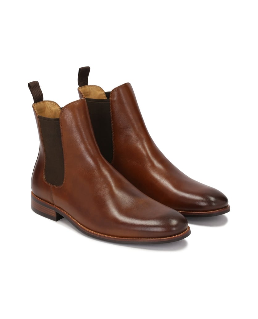 Kazar-Klassische-braune-Chelsea-Stiefel-für-Männer-braun