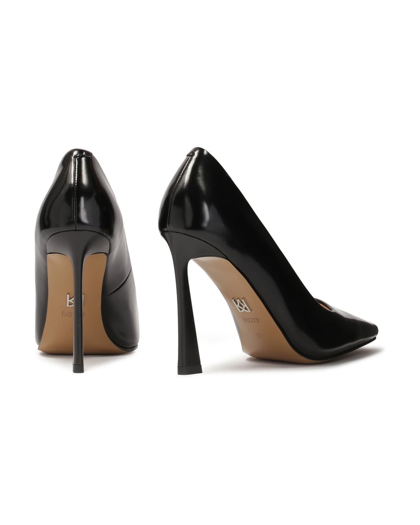 Kazar-Schwarze-Pumps-mit-verlängertem-Absatz-schwarz