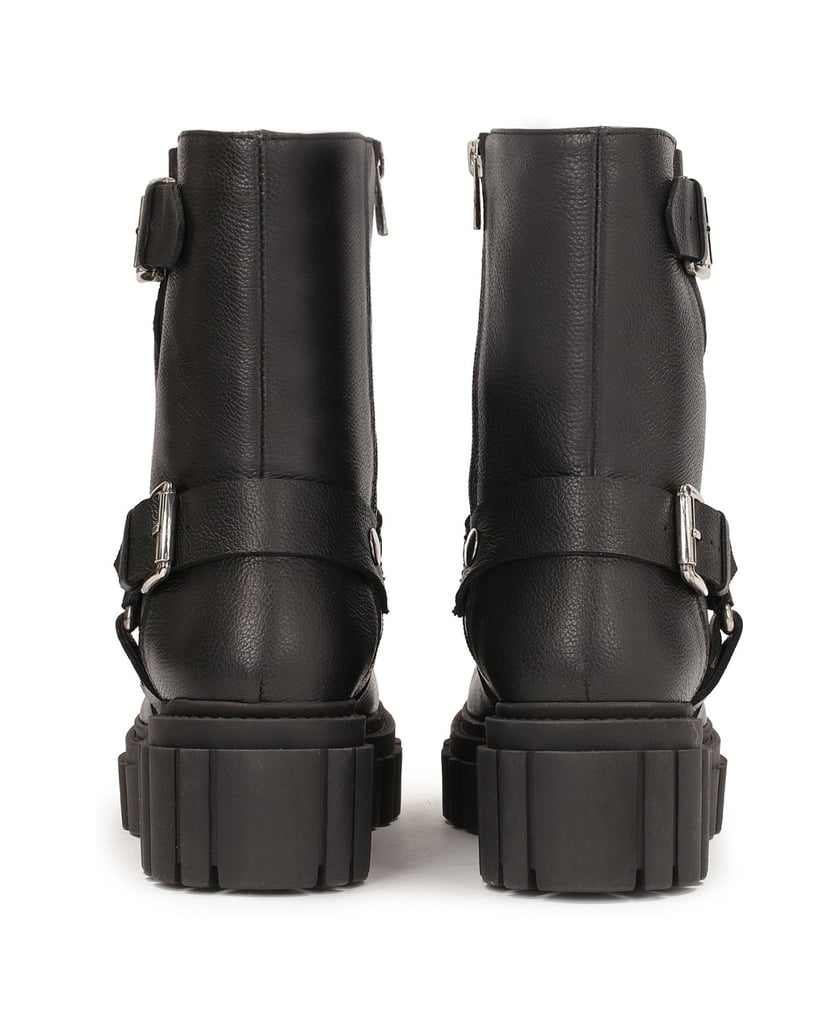 Kazar-Stiefel-mit-Reißverschluss-und-fester-Sohle-schwarz