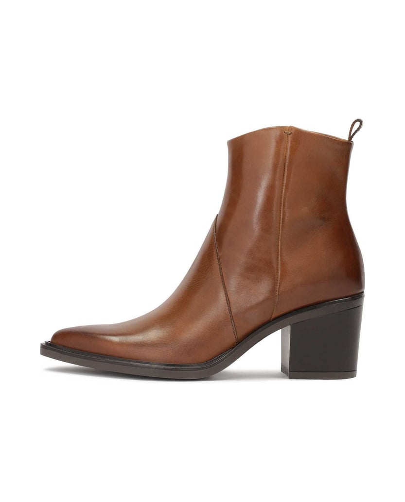 Kazar-Braune-Cowboystiefel-mit-verlängerter-Nase-braun