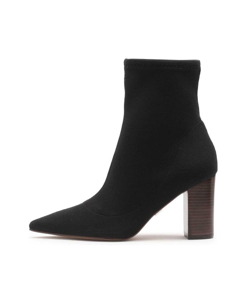 Kazar-Schwarze-Stiefel-mit-elastischem-Schaft-zum-Hineinschlüpfen-schwarz