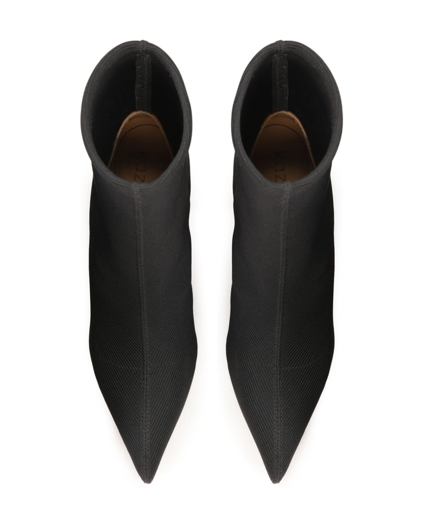 Kazar-Schwarze-Stiefel-mit-elastischem-Schaft-zum-Hineinschlüpfen-schwarz