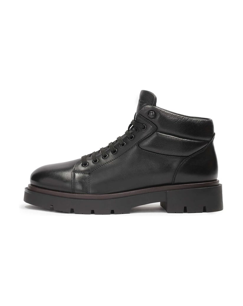 Kazar-Schwarze-Herrenstiefel-mit-niedrigem-Schaft-schwarz