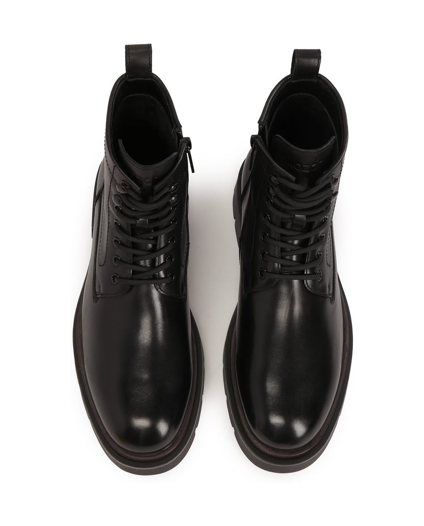 Kazar-Klassischer-Herrenstiefel-mit-Schaft-zum-Schnüren-schwarz