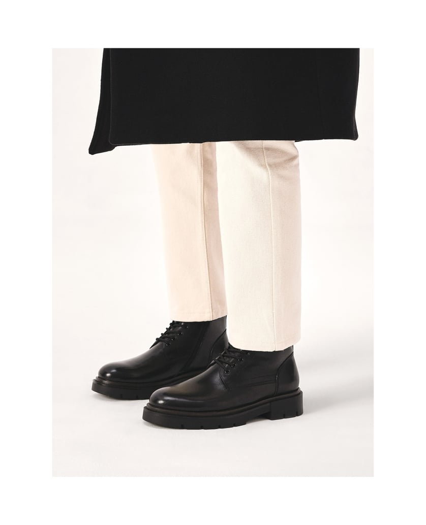 Kazar-Klassischer-Herrenstiefel-mit-Schaft-zum-Schnüren-schwarz