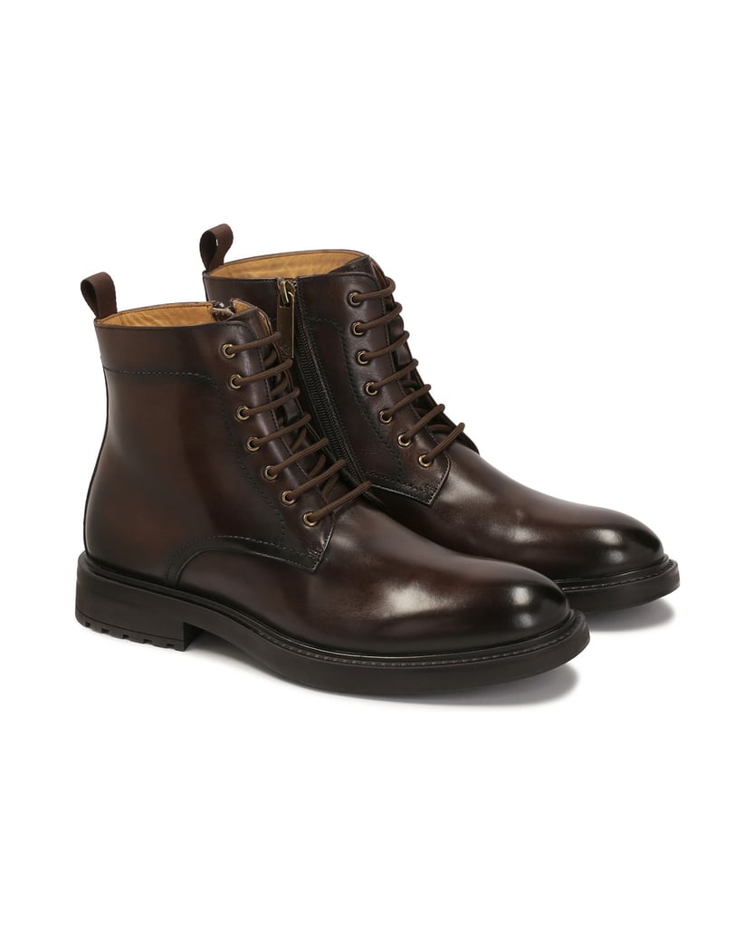 Kazar-Braun-schattierte-Herrenstiefel-aus-Leder-braun