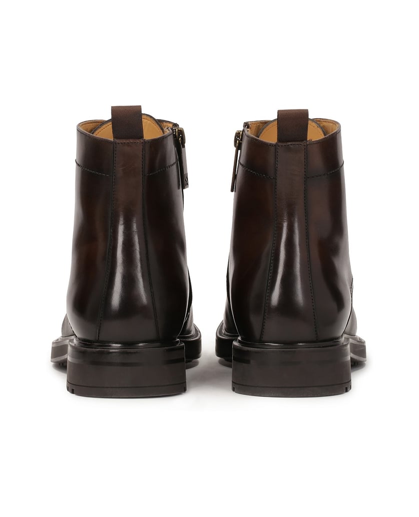 Kazar-Braun-schattierte-Herrenstiefel-aus-Leder-braun