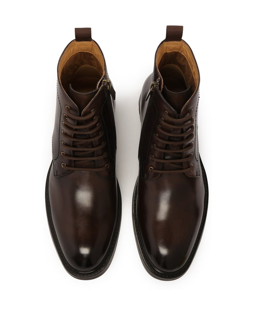 Kazar-Braun-schattierte-Herrenstiefel-aus-Leder-braun