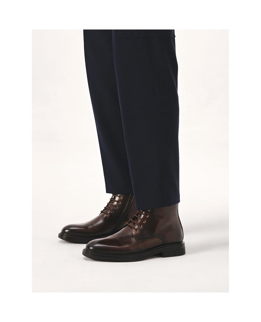 Kazar-Braun-schattierte-Herrenstiefel-aus-Leder-braun