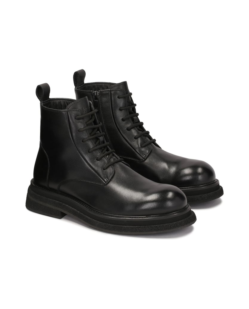 Kazar-Schwarze-Stiefel-mit-knöchellangem-Schaft-schwarz