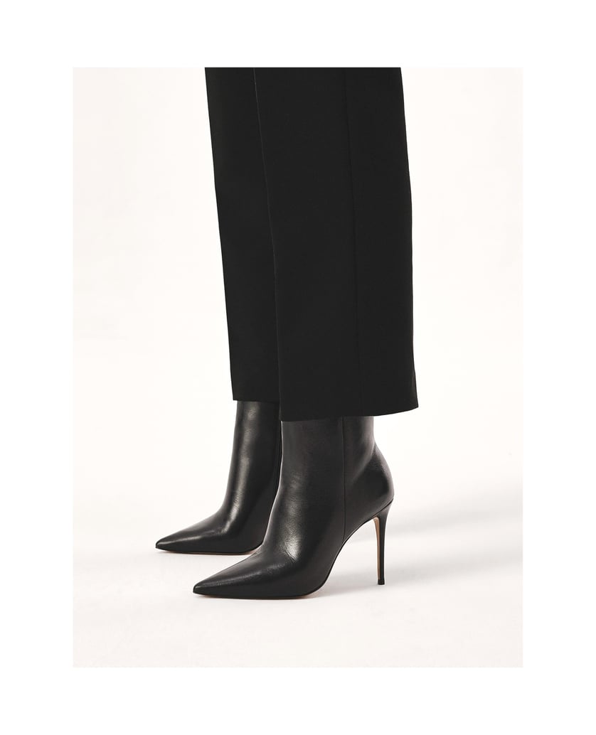 Kazar-Schwarze-Lederstiefel-mit-Absatz-schwarz