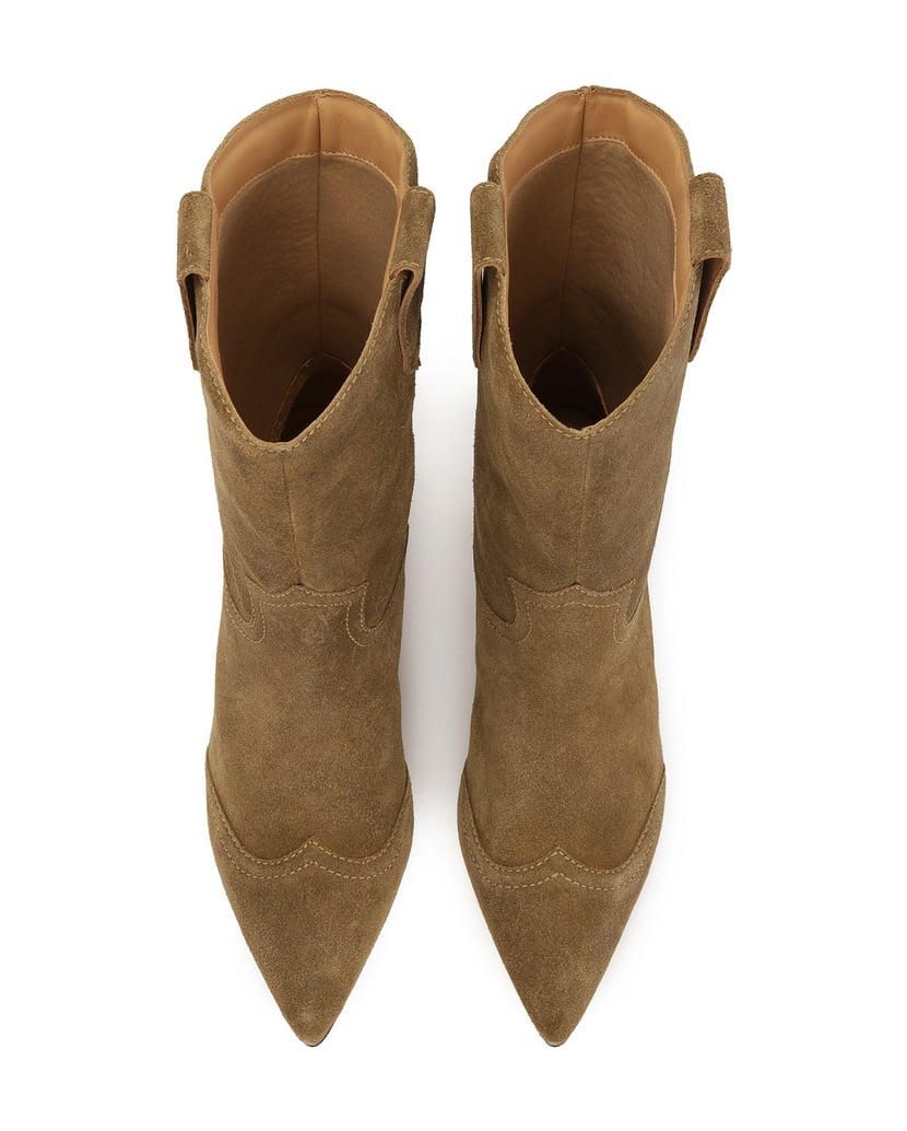 Kazar-Braune-Wildlederstiefel-mit-niedrigem-Absatz-braun