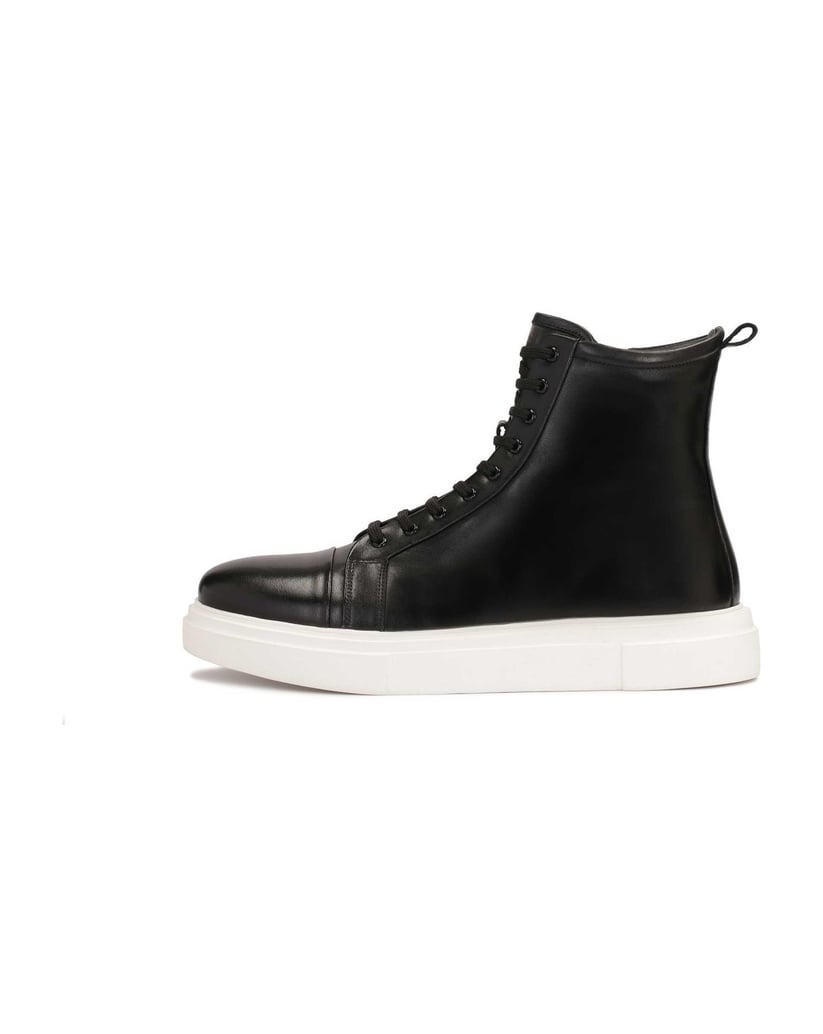 Kazar-Minimalistische-Herrensneaker-mit-hohem-Schaft-schwarz
