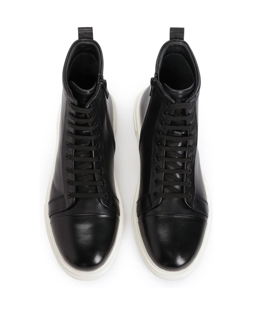 Kazar-Minimalistische-Herrensneaker-mit-hohem-Schaft-schwarz