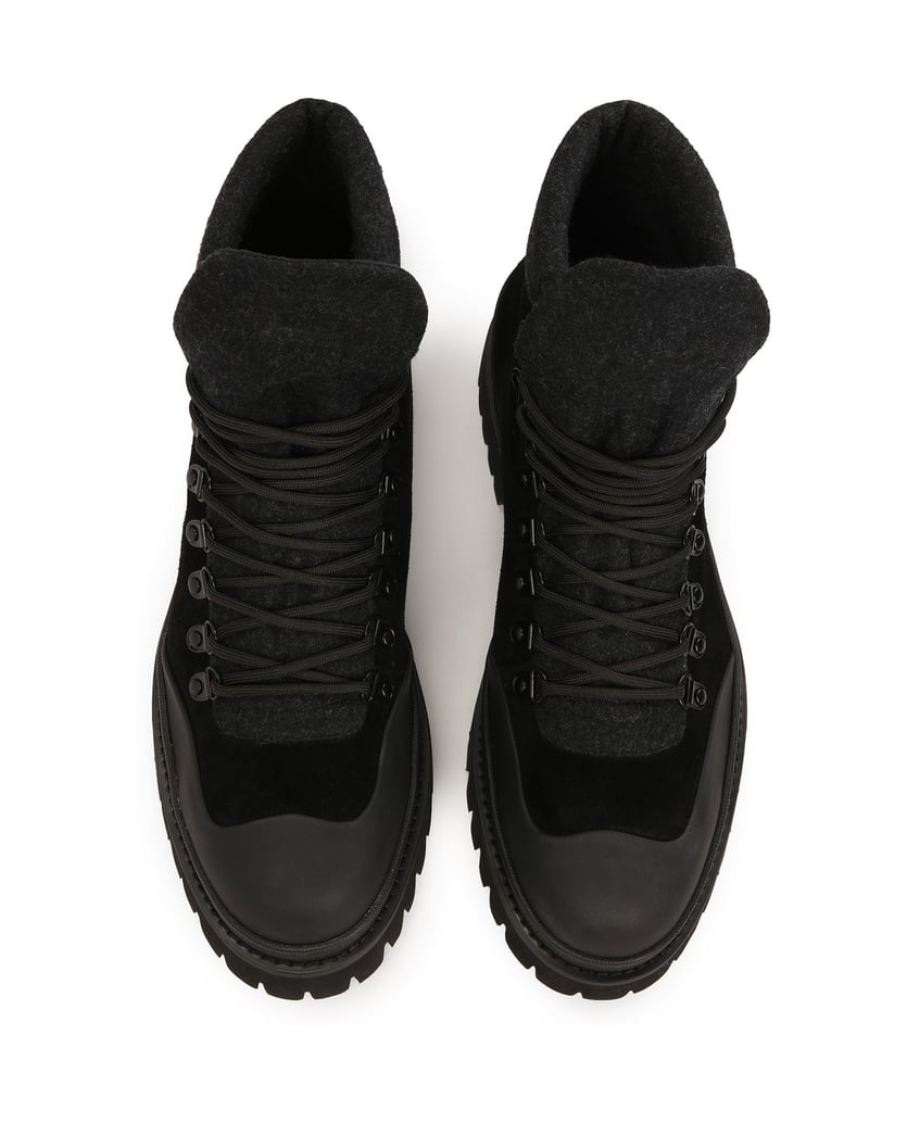 Kazar-Schnürstiefel-aus-Wildleder-schwarz