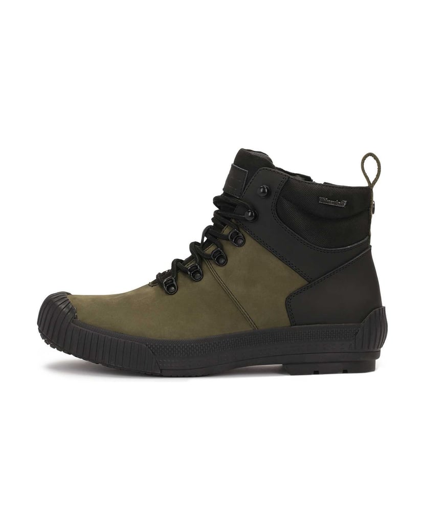 Kazar-Stiefel-aus-Kombinationsmaterial-oliv