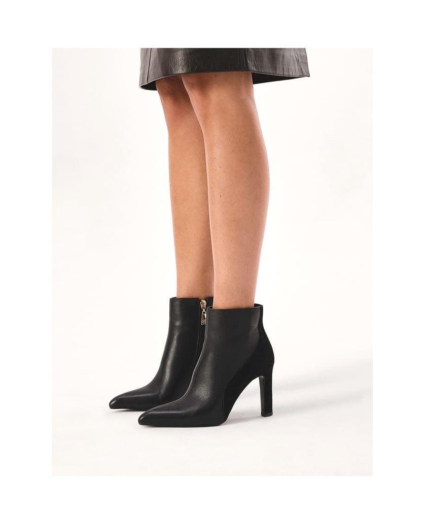 Kazar-Stiefel-aus-Wildleder-und-Glattleder-schwarz