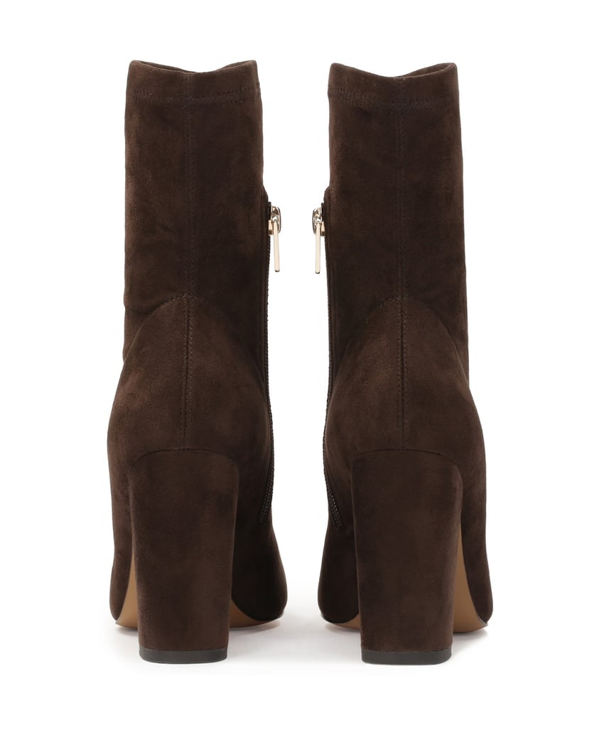 Kazar-Dunkelbraune-Stoffstiefel-mit-einem-Pfosten-dunkelbraun