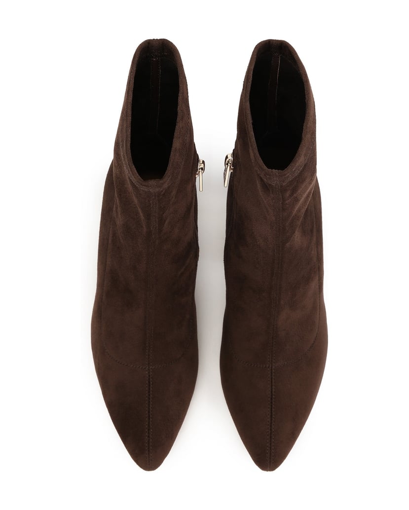 Kazar-Dunkelbraune-Stoffstiefel-mit-einem-Pfosten-dunkelbraun