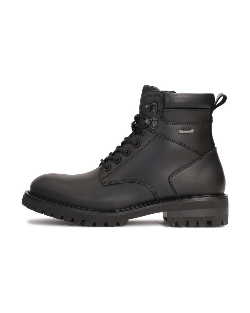 Kazar-Schwarze-wasserdichte-Lederstiefel-schwarz