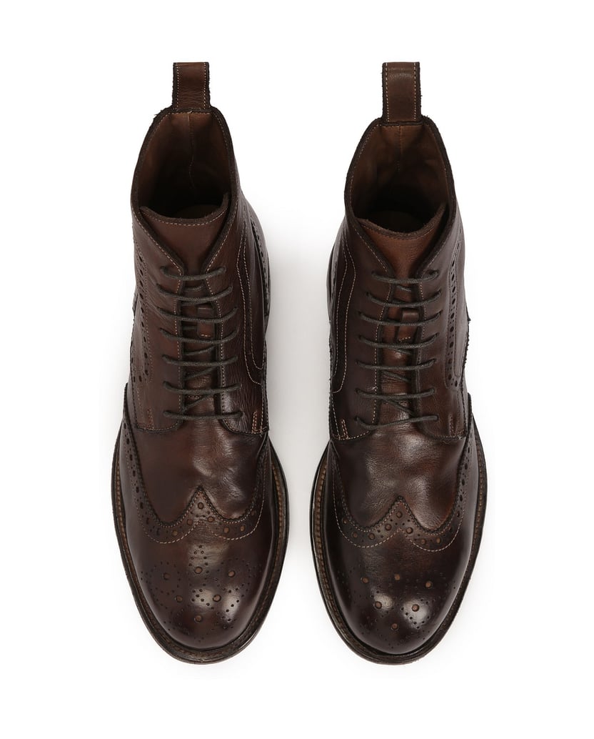Kazar-Schnürstiefel-mit-Ledersohle-braun