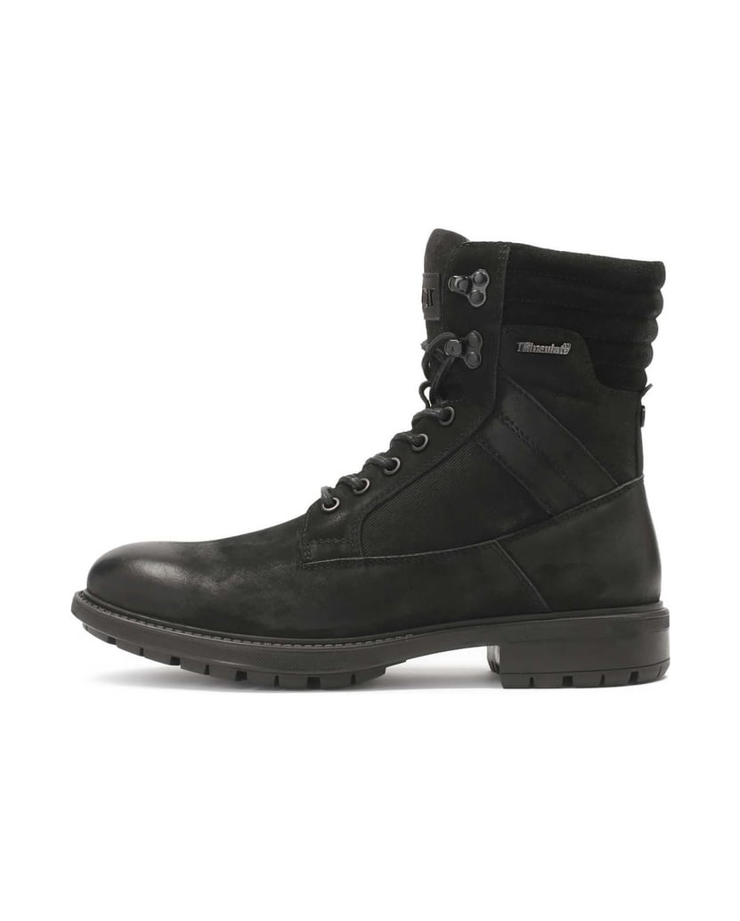Kazar-Hohe-Stiefel-aus-Wildleder-und-Nubuk-schwarz