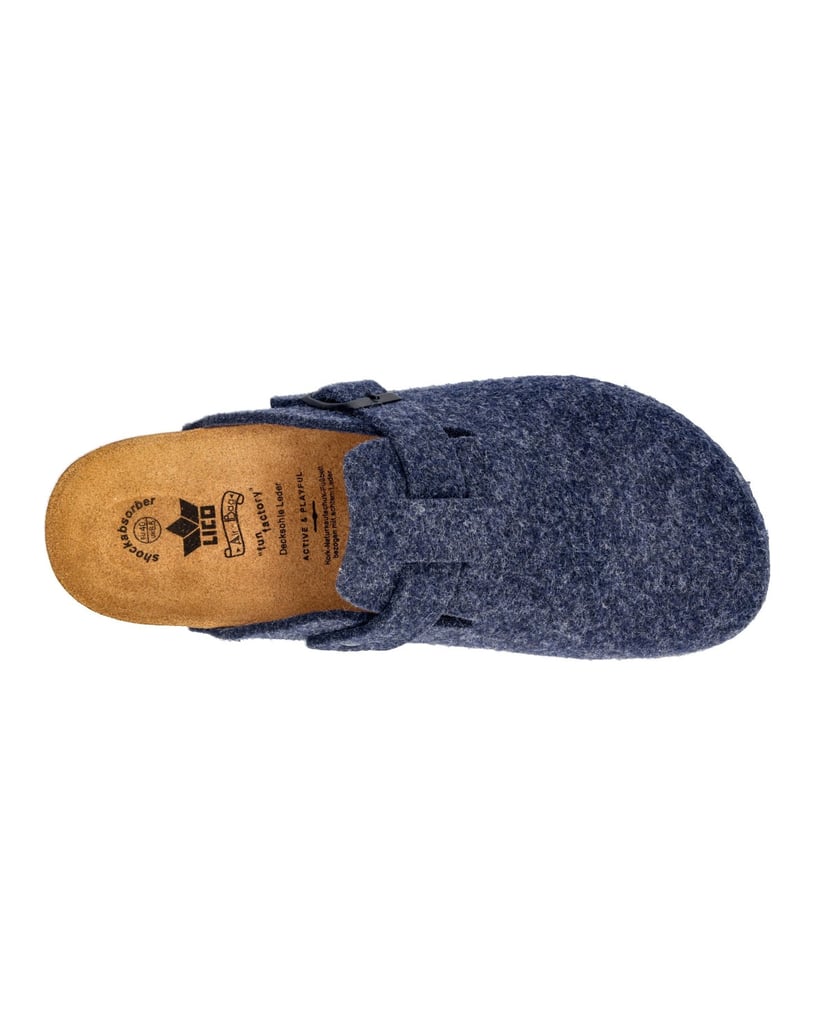 Lico-Pantolette-Bioline-Clog-Nature-blau