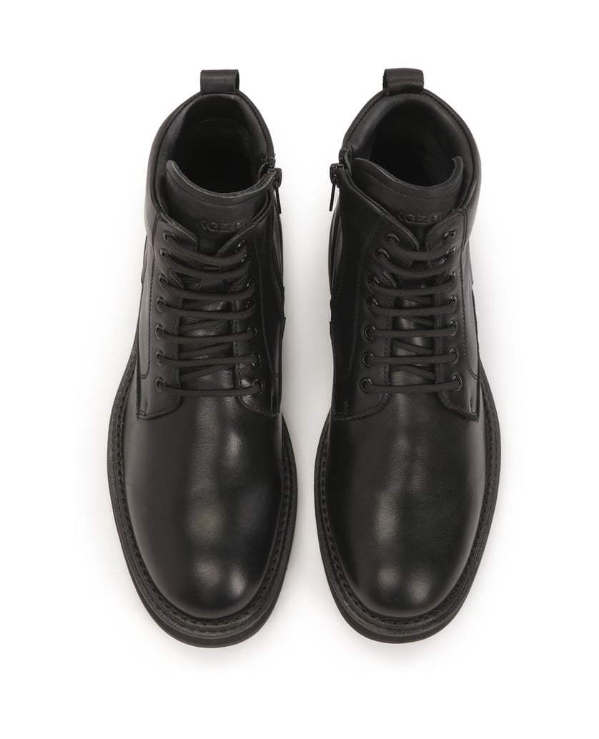 Kazar-Schwarze-Allzweck-Lederstiefel-schwarz