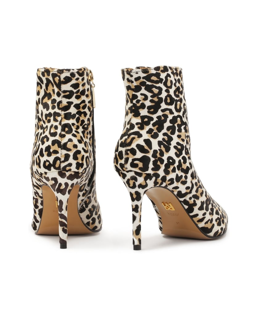Kazar-Fleckige-Lederstiefel-mit-Naturborsten-multicolor