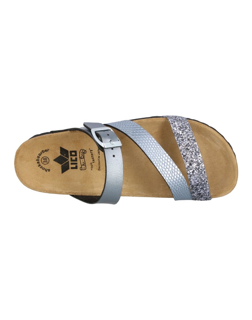 Lico-Pantolette-Natural-Glitter-grau