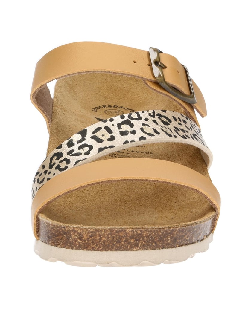 Lico-Pantolette-Natural-Glitter-braun