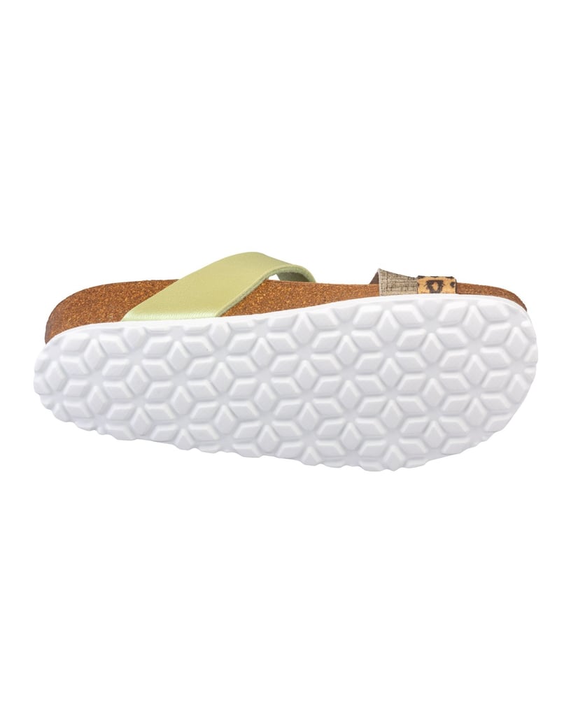 Lico-Pantolette-Natural-Glitter-grün