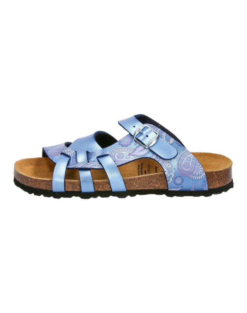 Lico-Pantolette-Bioline-Flora-blau