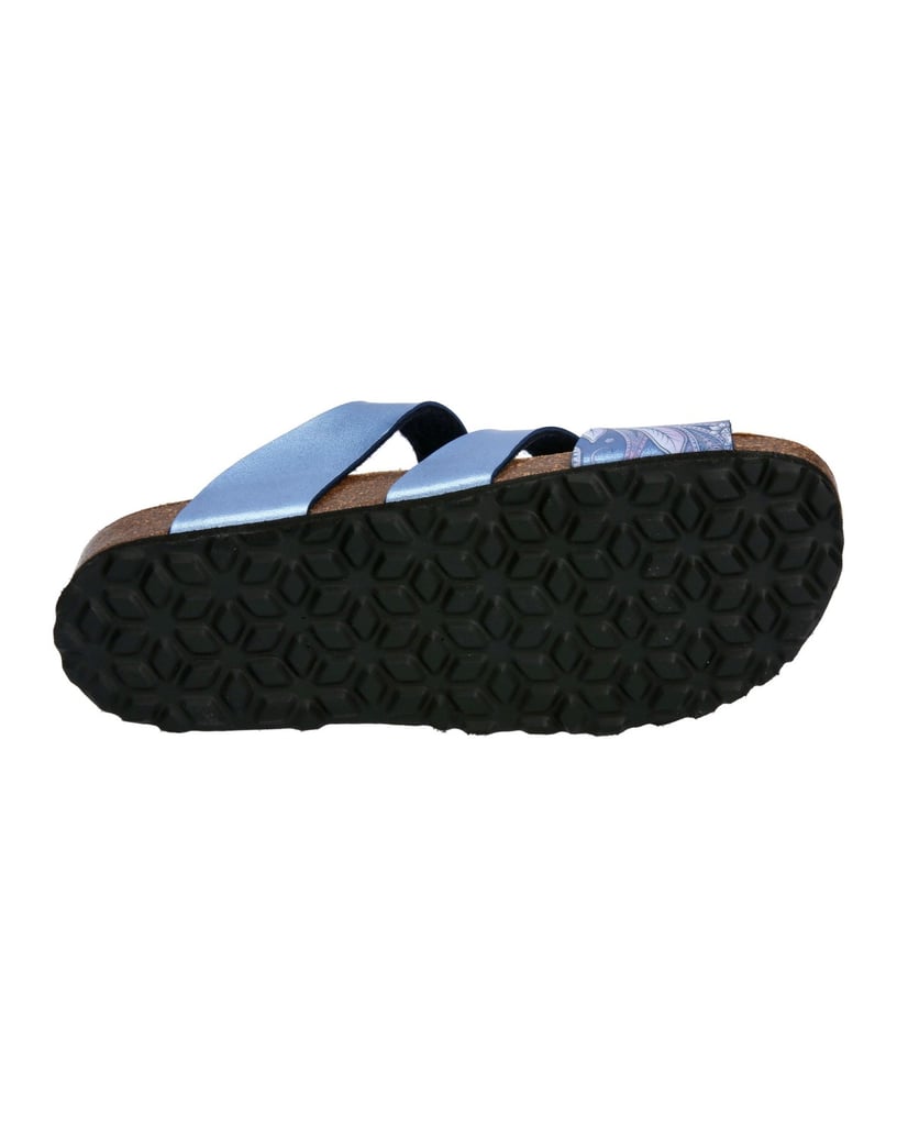 Lico-Pantolette-Bioline-Flora-blau