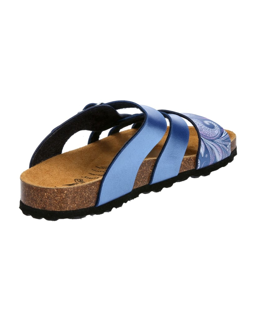 Lico-Pantolette-Bioline-Flora-blau