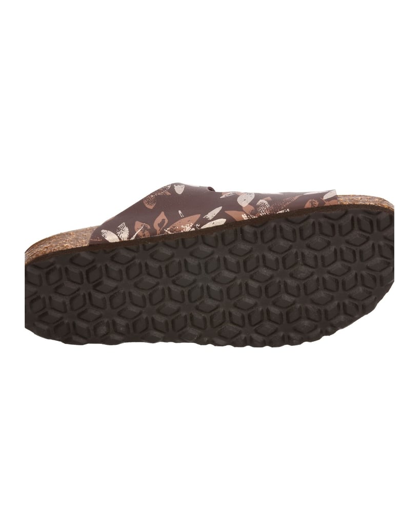 Lico-Pantolette-Bioline-Leave-braun